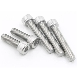 Customized Socket Head Screws Round Head Socket Head Titanium DIN 912 Allen Socket Hex Screws