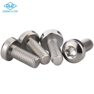 Premium Bulk Orders Factory Prices Metric Stainless Steel Passivated Torx Pin Pan Head Security Self Tapping Screws 5MM 6G