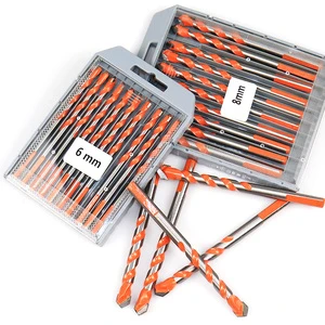 3-12mm Multifunctional Triangle Drill Bit Diamond Drill Set Ceramic Tile Concrete Wood Glass Drill Bits