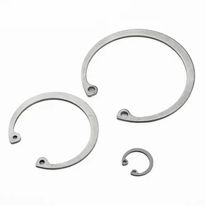 DIN472 German Standard Wedge Retaining Ring for Hole Made Aluminium Brass GB893.1/GB893.2 Compliant Elastic Retaining Ring for