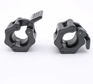 Gym Clamp Safety Locking Clips Quick Release Nylon Barbell Collar with Grip Pin Secure Workout Equipment