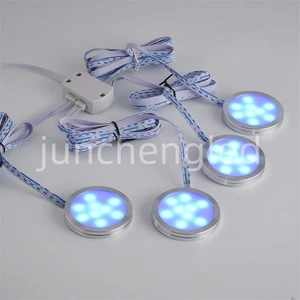 Mini Light Home Led Downlight Cabinet Rv Aluminum Led Side Line Utility Led Under Cabinet DC12v 8*60mm Led Puck Light