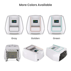 Portable Rechargeable High Power UV LED Nail Lamp with 36pcs Nail Beads for Home Use