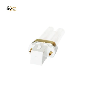 PL-S5W H Shape Uv Germicidal Bacteria Killing Sterilization Lamp 185nm 254nm Quartz Glass 5w Ozone Uvc Ultraviolet Light