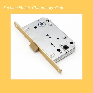 Hot Selling 9550 Magnetic Champagne Latch Bolt Door Lock Body