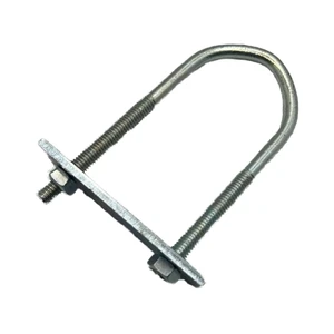 U Bolts Manufacturer High Strength Galvanized Heavy Duty Clamp with Nut Washer for Steel