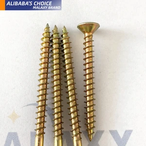 MALAXY Beveled Screw Mdf Fiberboard Countersunk Tornillos Spax Self-tapping Screw Chipboard Screw