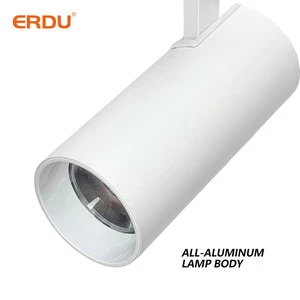 Factory Direct Modern Dimmable LED Iron Track Light 12W 20W 30W Commercial Spotlight For Shop Hotel Living Room-Wholesale
