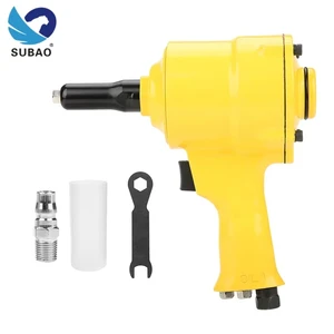 SUBAO Pneumatic Hand Rivet Tool 2.4 3.2 4.0 4.8mm Nail Gun