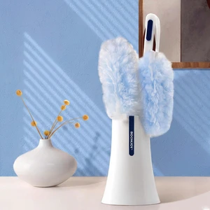 BOOMJOY Household Cleaning Retractable Non-woven Magic Duster Telescopic Swivel Joint Duster Microfiber Head 122cm Extendable