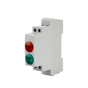 24V Two-Color Indicator Light AC DC 220V 230V LED Signal Lamp Pilot Lights