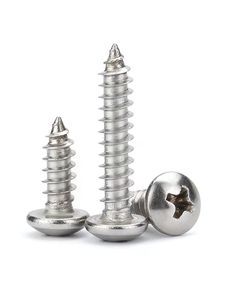 Corrosion Resistant Round Head Self-Tapping Screws - Galvanized Fasteners for Outdoor Equipment