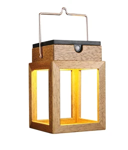 Solar Powered Camping Lantern with Charging Light Weather Storm Emergency Garden Patio Decoration Light