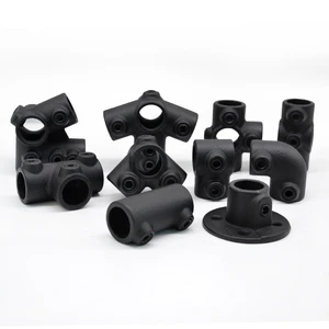 Tube Clamp or Key Clamp Handrail Fittings Made From Galvanised Malleable Iron