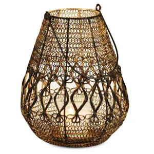 Modern Decorative Iron Lantern for Indoor Lighting Festive and Event Decoration Available at Affordable Price