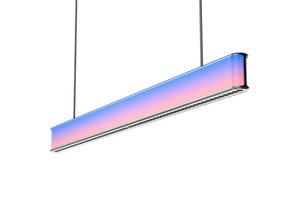 1.2M Slim Linear Pendant Lamp Smart RGB CCT Tunable White LED Dimmable Modern Hanging Light For Dining Table Restaurant