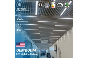 Halcon Simple Design Indoor Office Dimmable 4ft 30w 40w Linear Modern Led Linear Light