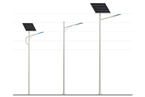 Factory Customized Exterior LED IP65 Waterproof Solar Street Light for Street Roads
