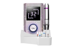Rechargeable Nail Drill 45000 RPM Professional Electric Cordless E File Portable Manicure Kit For Salon Home