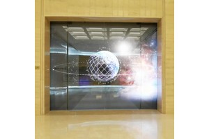 Transparent Flexible IP65 LED Film Screen P3.91 Adhesive Window Display Indoor Full Color Glass Advertising Panel 3000cd