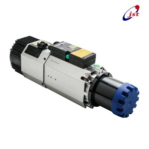 9KW 220V/380V ISO30 12000-24000rpm 2.0Nm Torque Air-Cooled Spindle Motor ATC Post Tool For Woodworking Drilling