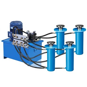 Synchronized Hydraulic Pump Station For Multiple Cylinders High Pressure Electric Hydraulic Power Unit Pack For Lifting Pressing