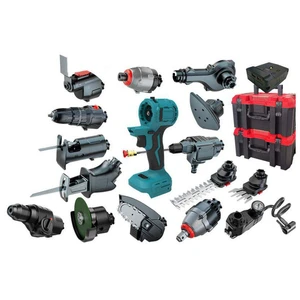 Cordless Power Tool Set 16 in 1 21V Battery Electric Impact Drill for Home Improvement DIY