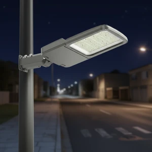 High Efficiency AC Powered Grey&Black Color Die Cast Aluminum Road LED Street Light IP66 100W-250W Led Street Lights