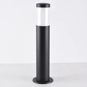 Stainless Steel Decorative LED Lawn Garden Light Lamp Waterproof PC Shade for Outdoor Landscape Use