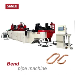 CNC Mandrel Serpentine Tube Bending Machine For Power Plant Solar Water Heater Heat Exchanger Copper Coil Pipe Bender