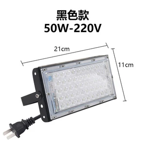 50W 100W Waterproof Floodlight Outdoor Flood Light Stadium Light Refletor Projecteur Led Flood Light