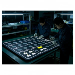 EL Backlight Panel Soft Uniform Illumination Medical Aerospace Use 100% Custom Shape/Size/Color ROHS Certified 30-85cd Luminance