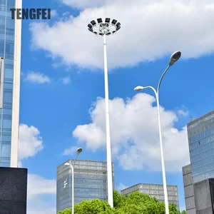 High Quality 15m 20m Hot-dip Galvanized High Mast Lighting for Sport Stadium