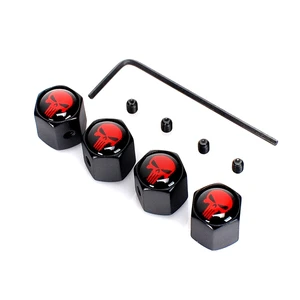 Anti-theft Aluminum Tire Valve Cap Valve Cover 8v1 4pcs A Set LOGO Customized