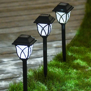 New Chinese Style Solar Lawn Light with Inductive Switch Waterproof Outdoor Garden Landscape Light