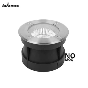 Savia Led Cob Stainless Steel Outdoor Recessed Waterproof IP67 Underground Light Buried Uplighter Recessed Ground Lamps