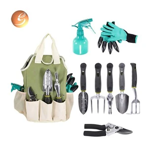 Different Size Shape Available Built-in Gardening Tools Set Chinese Supplier Gardening Set Tools with Bag