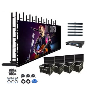QIANFAN P4.81 P3.91 P2.976 P2.604 IP65 Rental Led Video Wall Outdoor Display Screen Panel For Shopping Mall Concert Event OEM