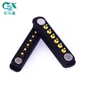 CZX Magnetic Suction Lamp Connector 6-Pin USB Male/Female Copper Contact Electric Bridge Adapter