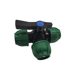 Wholesale Pp Compression Fitting Three Way Plastic Ball Valve