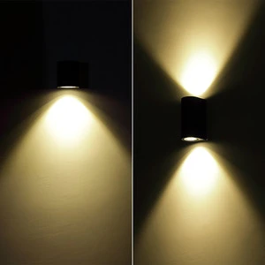 60mm*160mm 12V or 85-265V IP54 Outdoor Stainless Steel Porch Garden Waterproof Wall Lamp