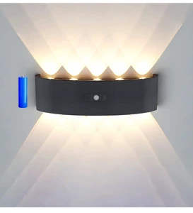 IP65 Waterproof High Brightness Wall Washers 6000K/3500K Black LED Light Source Angle-Adjustable Outdoor Dimmable Ra90