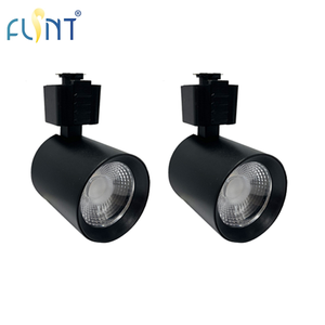 Multi-functional LED Track Light Head Modern 5CCT Dimmable Aluminum Angle Adjustable RA90 10W 800lm ETL FCC Indoor Exhibition