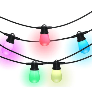 2094 Chip Rgb String Bulb Pixel Light 5050 Diffused Wholesale Chains Hole Action Entry Tunnel Led Bulb String Light