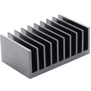 Custom Aluminum Square Heatsink Aluminum Profile For LED Aluminum Radiator With High Thermal Conductivity
