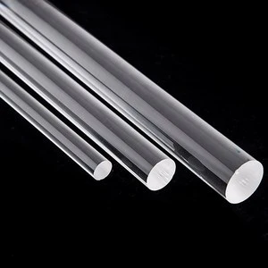 High Purity >99.90% Clear Fused Silica Quartz Rod for Auto Halogen HID Lamp Bridge | Polished Quartz Glass Rods H1-H7 H4 Series