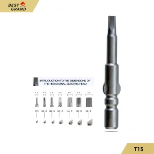 T15 25 Security Bit Set Tamper Proof Multipurpose Socket Screw Driver Bits Steel Industrial DIY Repair Use OEM Customizable