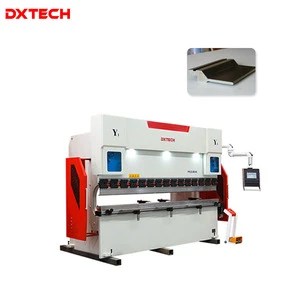 Dxtech Hydraulic Cnc Press Brake Machine Steel Plate Brake Press Hydraulic Bending Machine With EC Certification