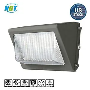 Outdoor Wallpack 48W -150W 3CCT Power Adjustable Stock In US IP65 Fixture House Exterior Lamp Public Lighting Led Wall Lights