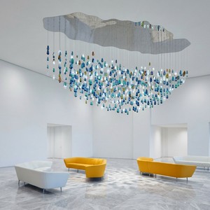 ANNO Custom Glass Gourd Ceiling Light For Premium Villa Interior Design